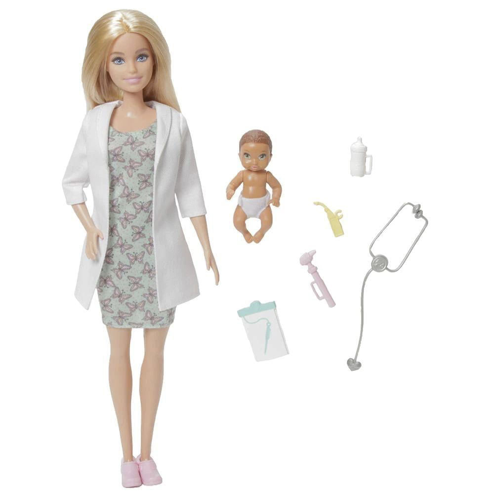 Barbie - Eu Quero Ser Pediatra - Mattel - Bonecas - Compra na