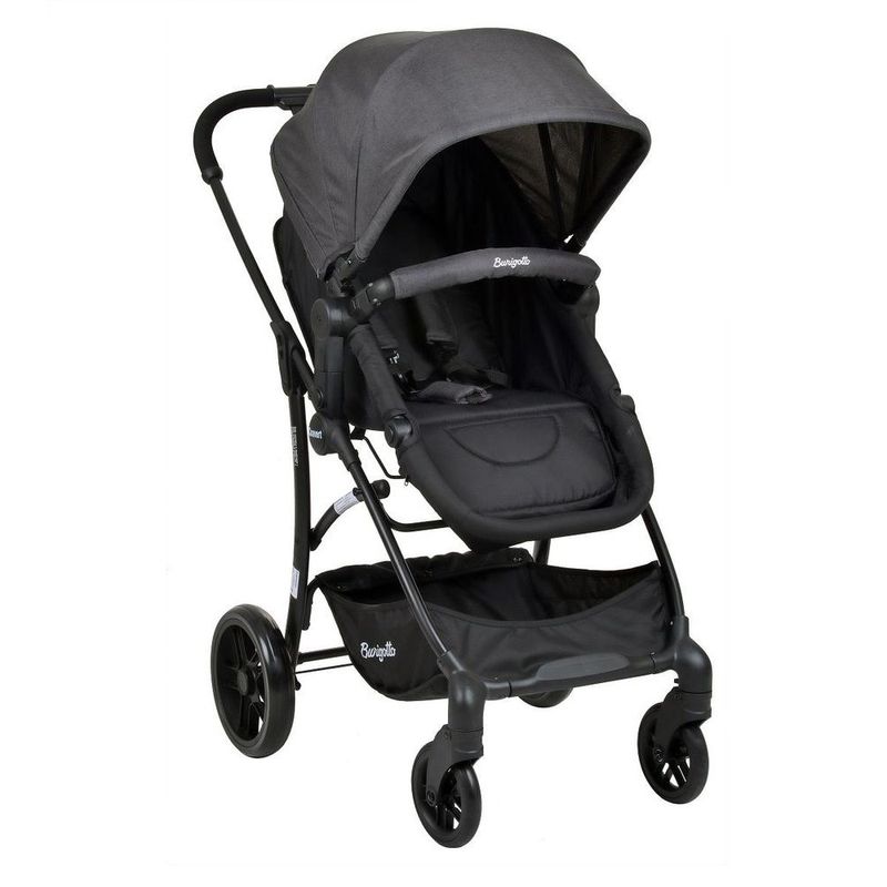 Carrinho-de-Bebe-Convert-Cinza-Escuro---Burigotto