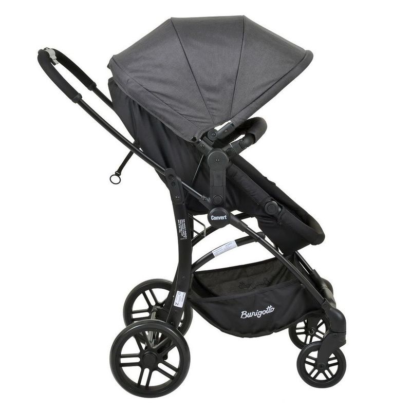 Carrinho-de-Bebe-Convert-Cinza-Escuro---Burigotto