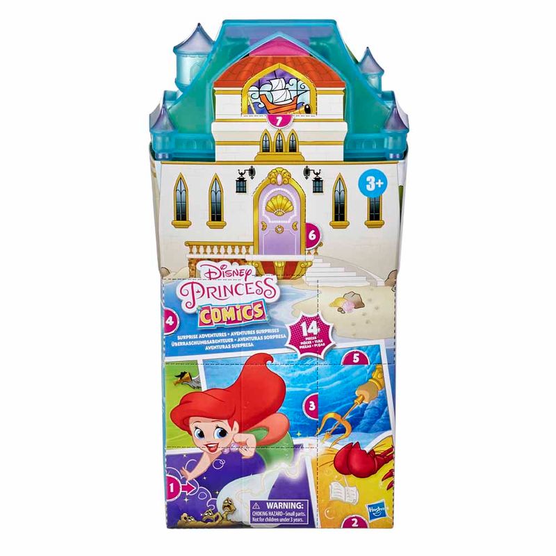 Disney-Princesas-Mini-Castelo-Comics-Interativo---Hasbro