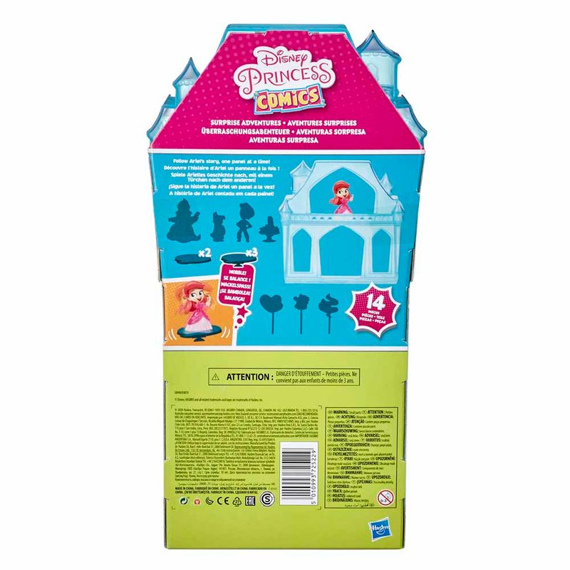 Disney-Princesas-Mini-Castelo-Comics-Interativo---Hasbro