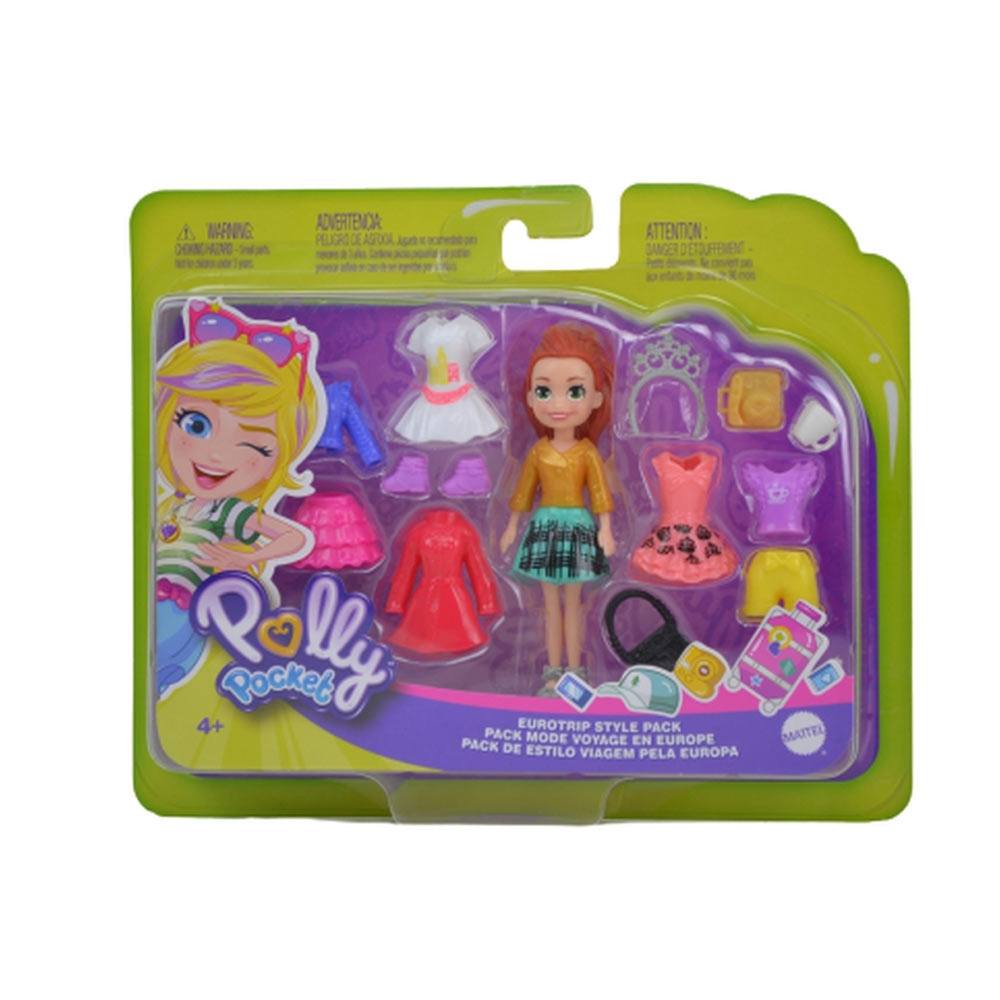 Boneca Polly Pocket Kit De Viagem - Mattel - A sua Loja de