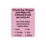 LOL-Suprise--Puzzle-Play-Lente-Magica-100-Pecas---Elka