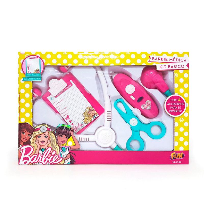 Barbie-Kit-Medica-Basico-Com-Prontuario---Fun-Divirta-Se
