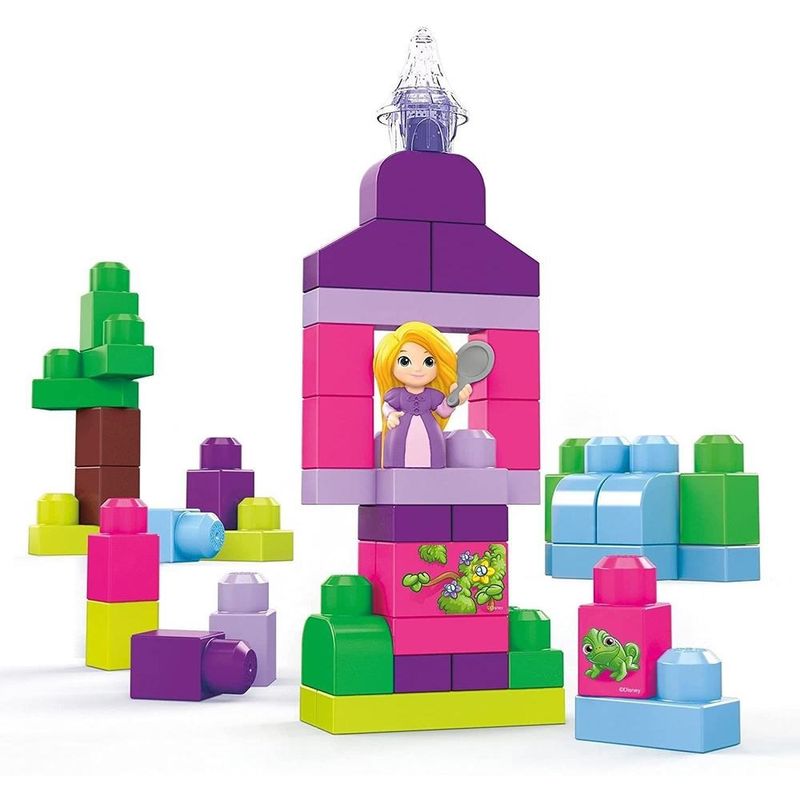Disney-Mega-Bloks-Bolsa-de-Construcao-da-Rapunzel---Mattel