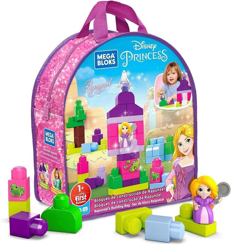 Disney-Mega-Bloks-Bolsa-de-Construcao-da-Rapunzel---Mattel