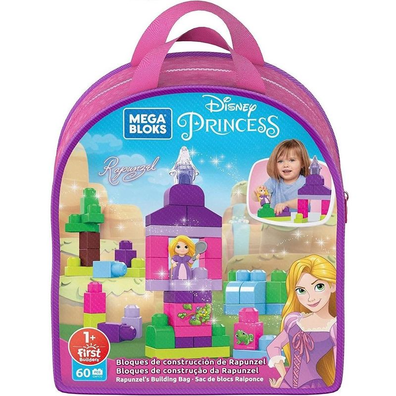 Disney-Mega-Bloks-Bolsa-de-Construcao-da-Rapunzel---Mattel