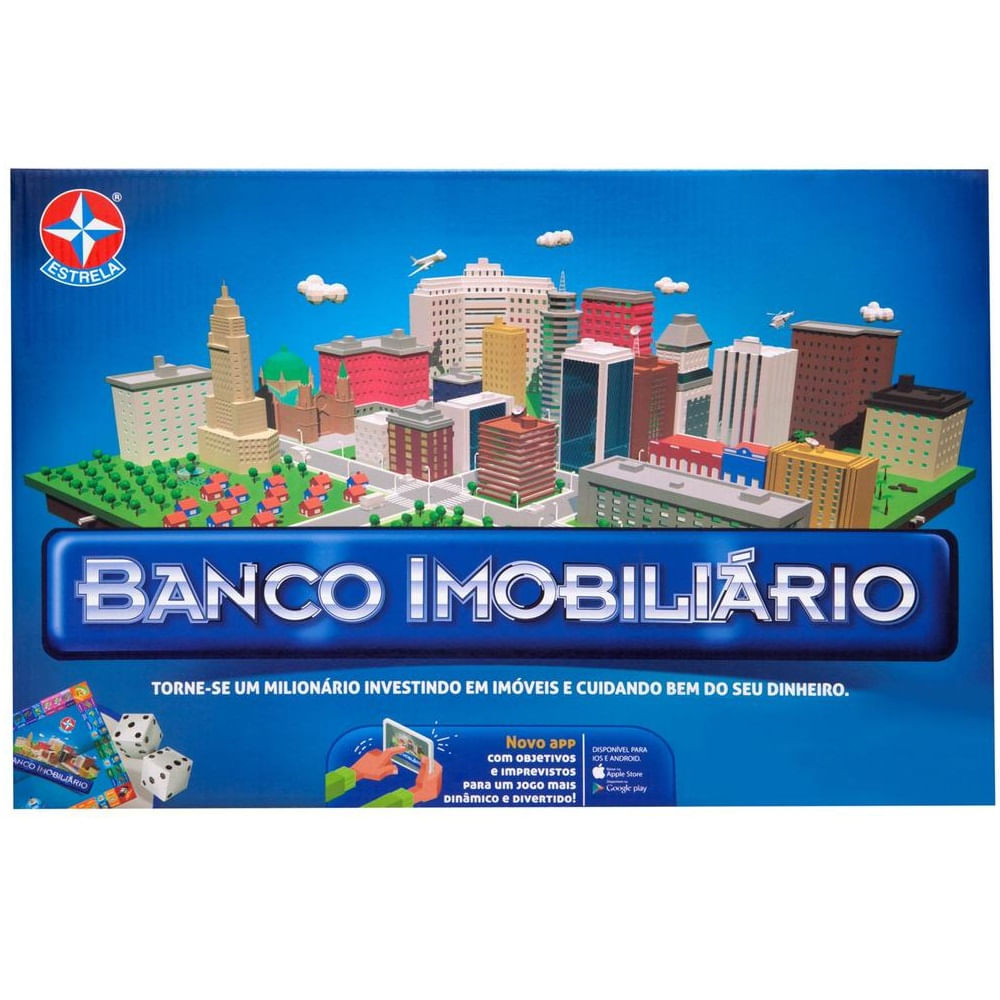 Jogo Banco Imobiliário - Estrela