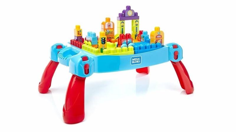 Fisher-Price-Mega-Blocks-Mesa-Portatil-de-Construcao---Mattel