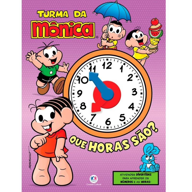 Turma-da-Monica-Que-Horas-Sao---Ciranda-Cultural