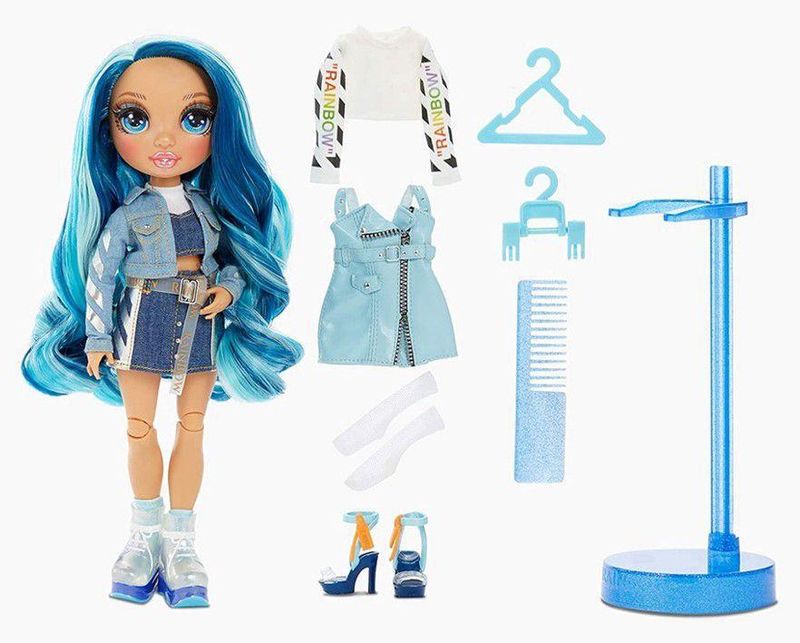 Boneca-Rainbow-Hign-Fashion-Azul---Yes-Toys