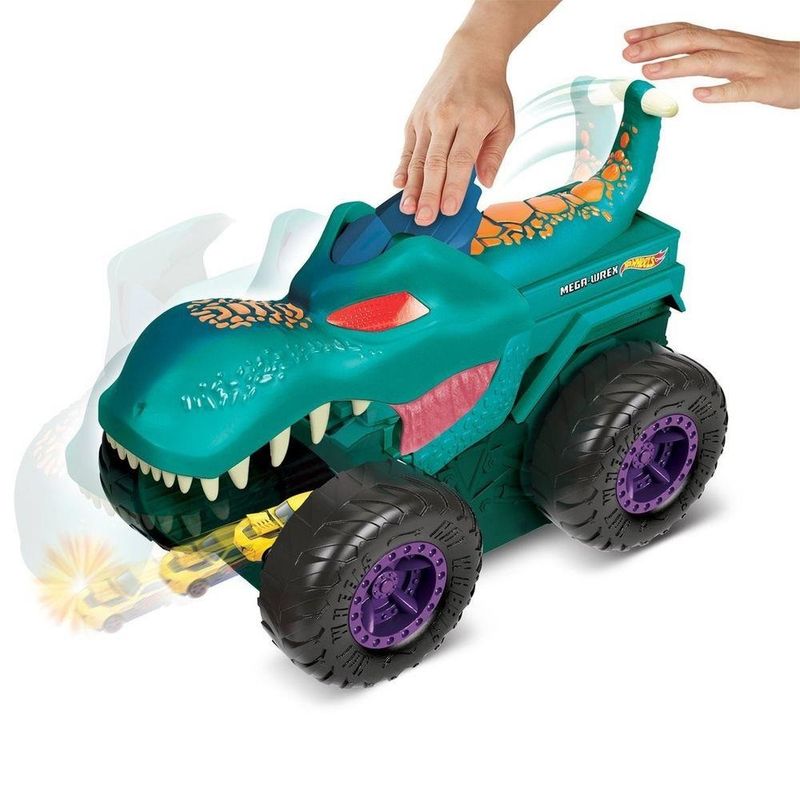 Hot-Wheels-Monster-Truck-Mega-Wrex-Devorador---Mattel