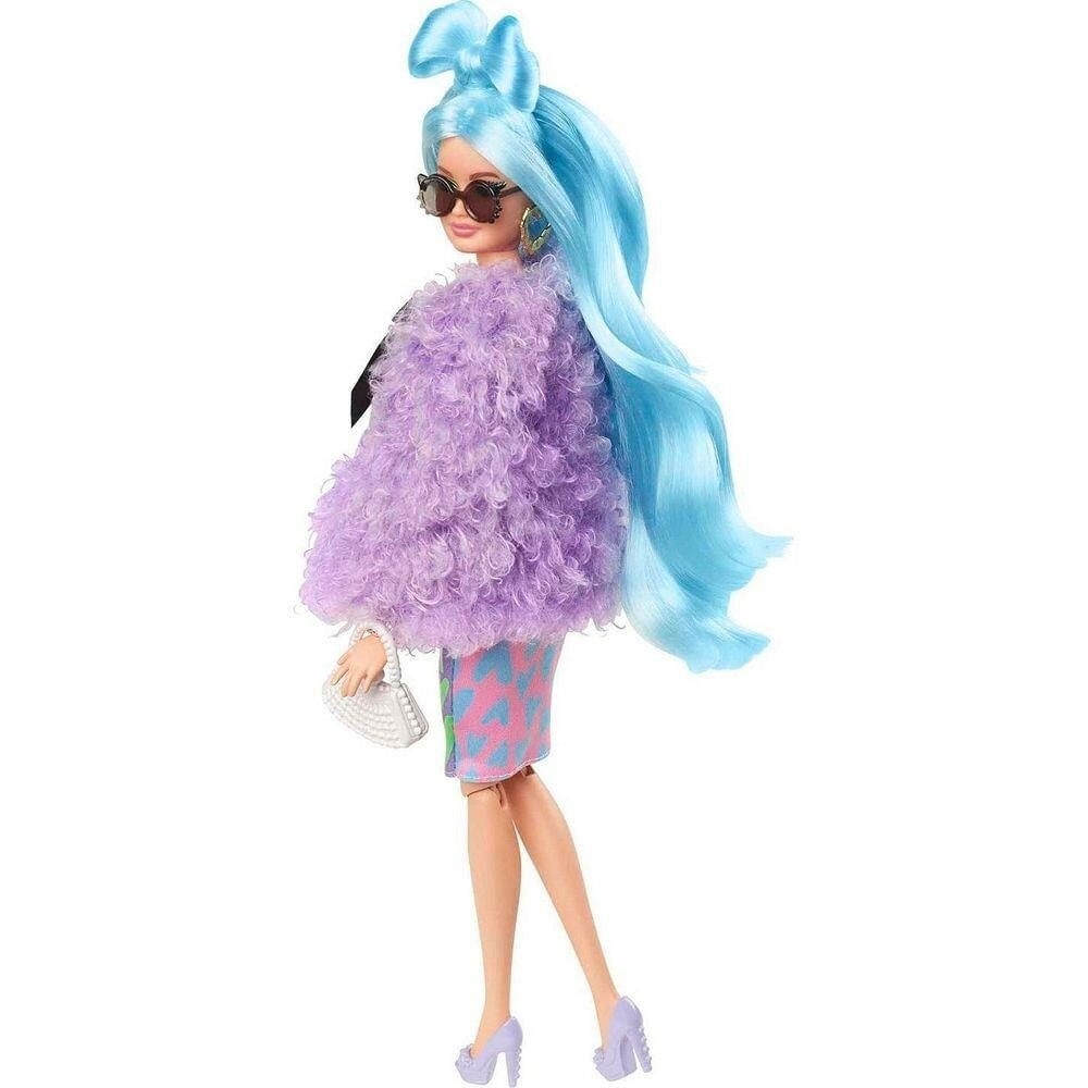 Boneca Barbie - Extra - Barbie Com Roupa Azul Claro - Mattel