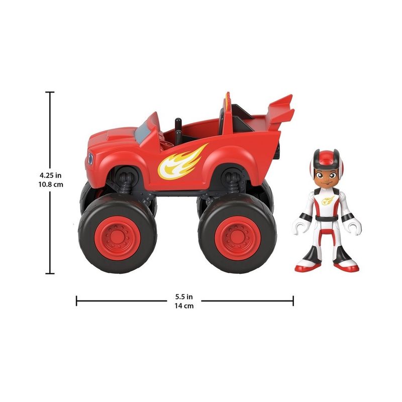 Fisher-Price-Veiculo-e-Figura-Blaze-e-AJ---Mattel