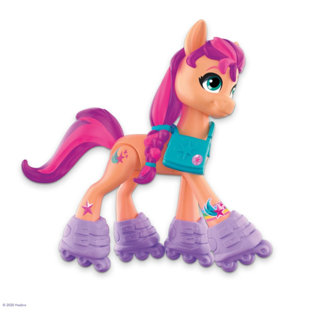 Figura My Little Pony Aventura Cristal Sunny Com Asa - Hasbro em Promoção  na Americanas