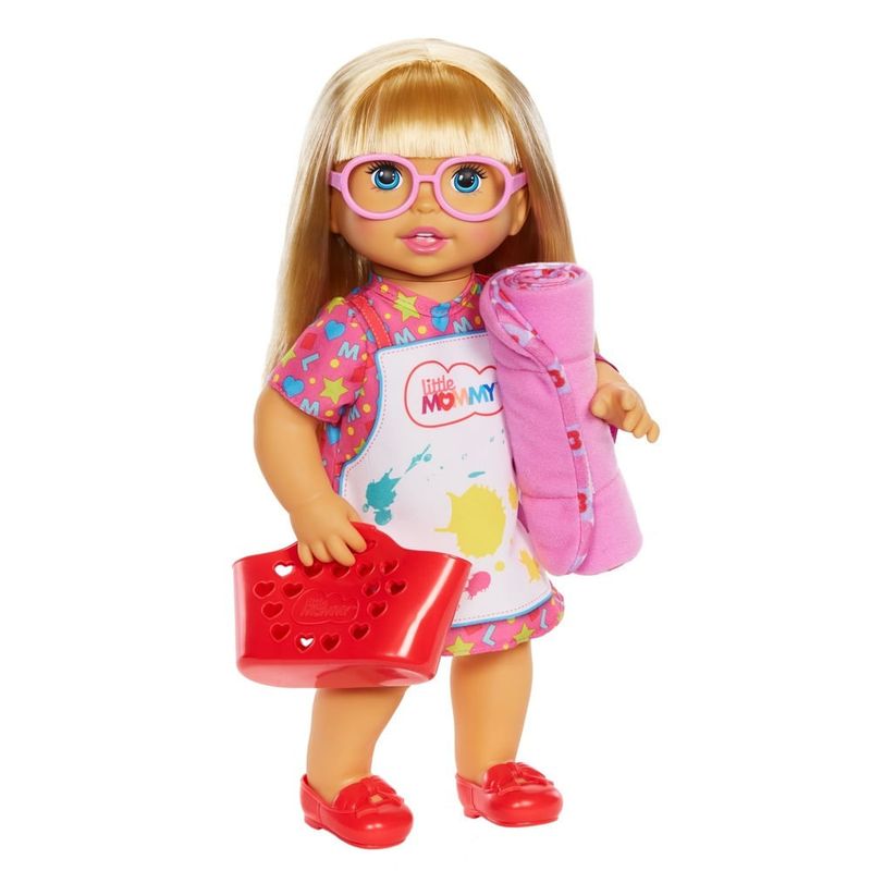 Boneca-Little-Mommy-Meu-Primeiro-Dia-de-Aula-Loira---Mattel