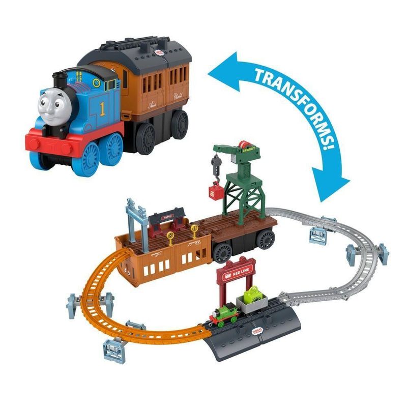 Thomas---Friends-Trackmaster-Playset-Anne-e-Clarabel---Mattel