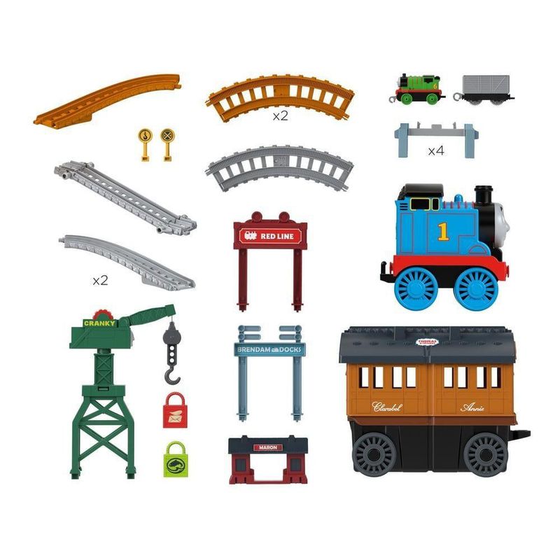 Thomas---Friends-Trackmaster-Playset-Anne-e-Clarabel---Mattel