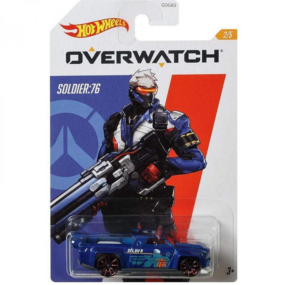 Hot Wheels Overwatch Soldier 76 - Mattel - Loja ToyMania