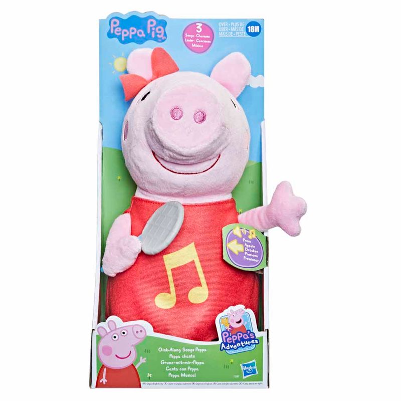 Peppa-Musical-com-Vestido-Vermelho-Brilhante-e-Laco---Hasbro