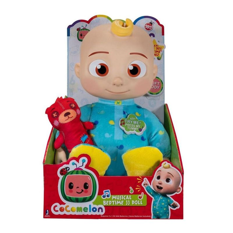 Cocomelon-Boneco-Bebe-JJ-Bedtime---Candide