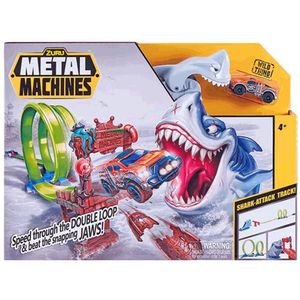 Lançador Pista Metal Machines Shark Attack - Candide