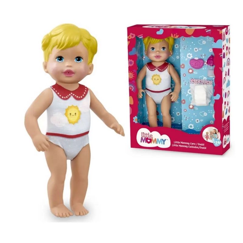 Boneca-Little-Mommy-Cuidados-Loira---Pupee