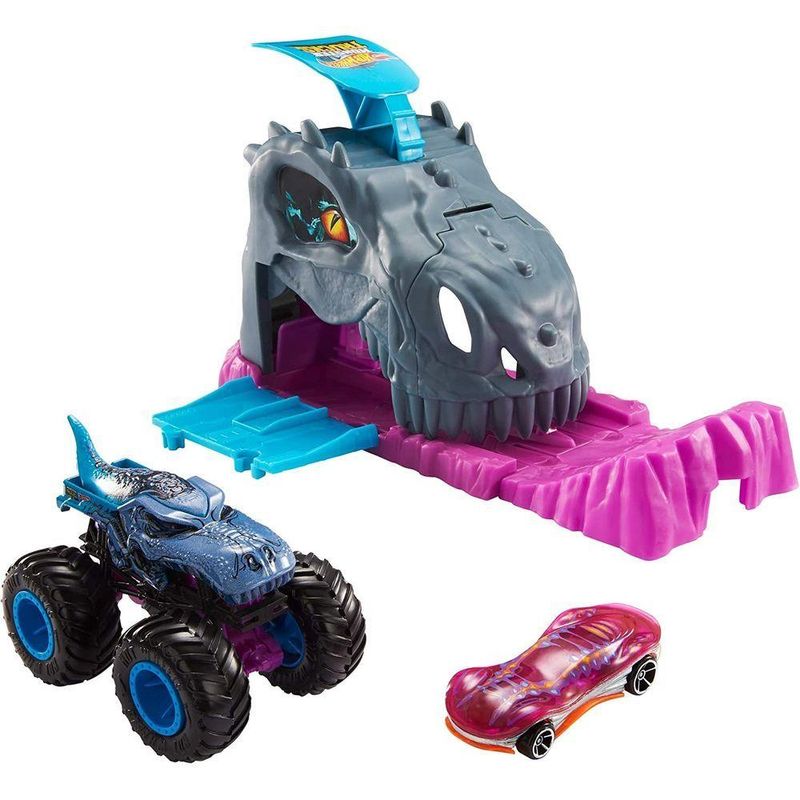 Hot-Wheels-Conjunto-Monster-Trucks-Mega-Wrex---Mattel