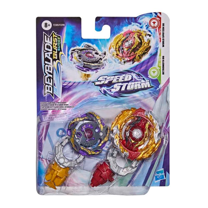 Beyblade-Speedstorm-Pack-Betromoth-e-World-Spryzen---Hasbro