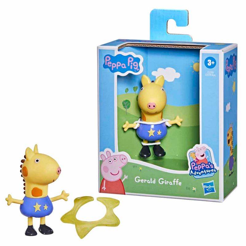 Peppa-Pig-Adventures-Amigos-Divertidos-Gerald-Girafa--Hasbro