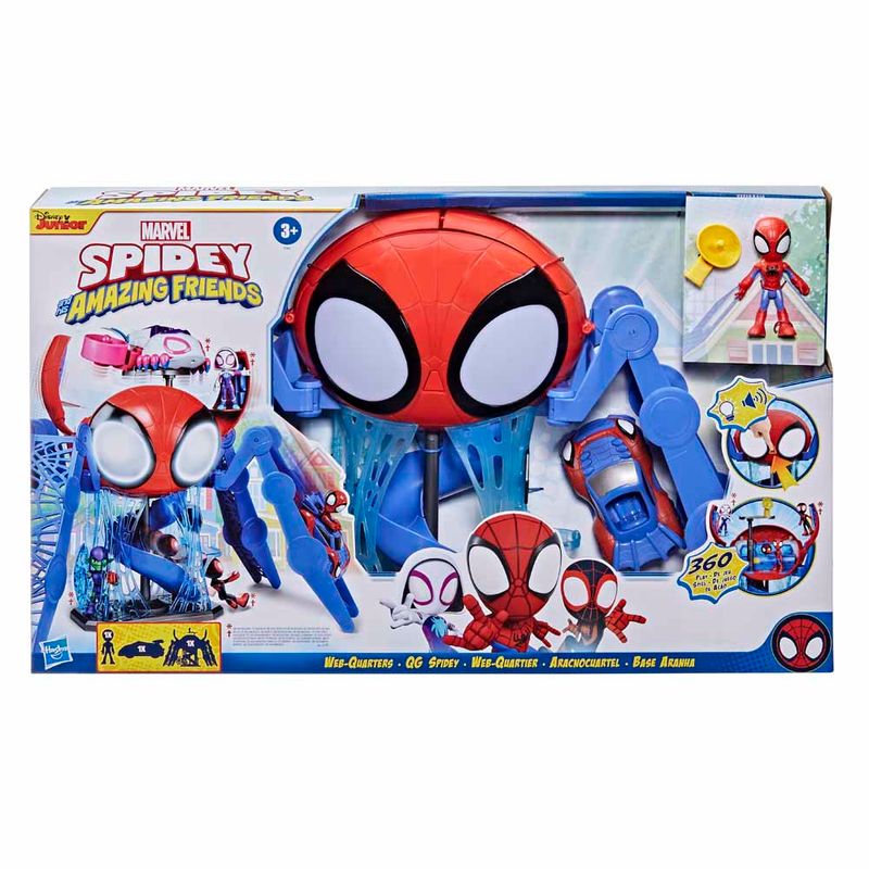 Marvel-Spidey-Amazing-Friends-Playset-Homem-Aranha---Hasbro