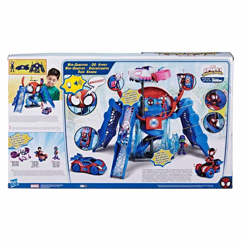 Marvel-Spidey-Amazing-Friends-Playset-Homem-Aranha---Hasbro