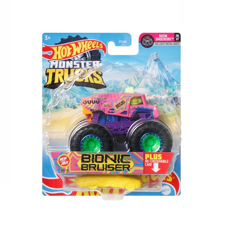 Hot-Wheels-Monster-Trucks-Bionic-Bruiser---Mattel