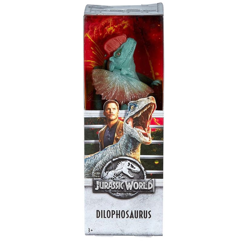 Jurassic-World-Figura-Basica-Dilophosaurus---Mattel