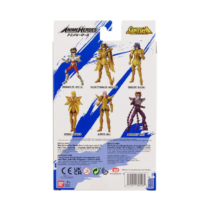 CAVALEIROS DO ZODÍACO Review Action Figures Coleção Anime Heroes da Bandai  / FUN Divirta-se 