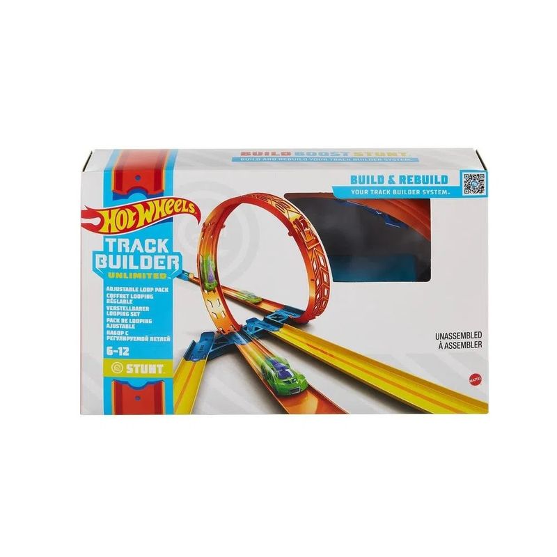 Hot-Wheels-Track-Builder-Lancador-Looping-Ajustavel---Mattel