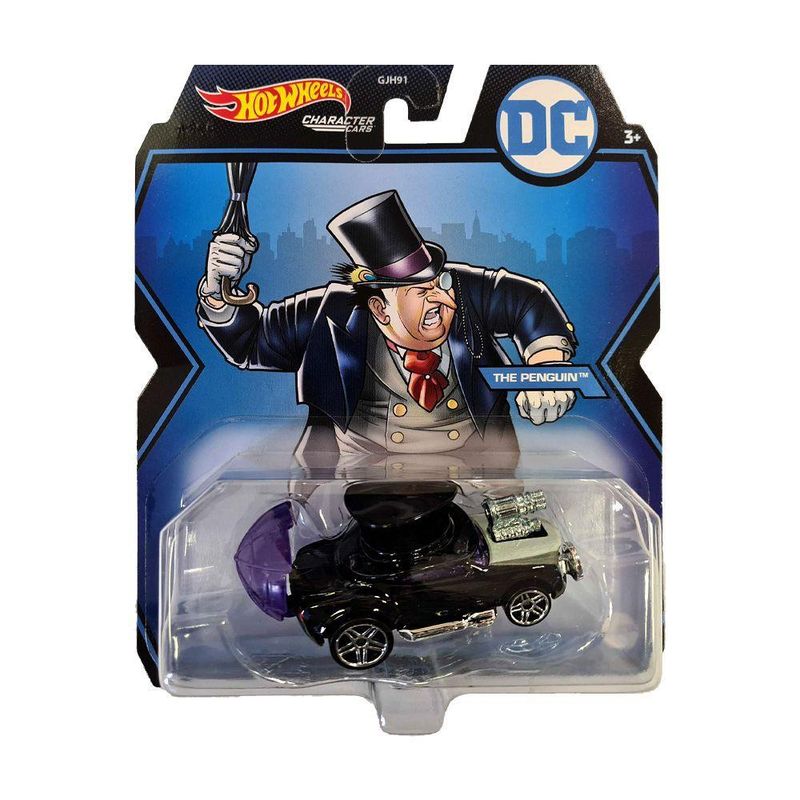 Hot-Wheels-DC-Comics-Carrinho-Pinguin---Mattel