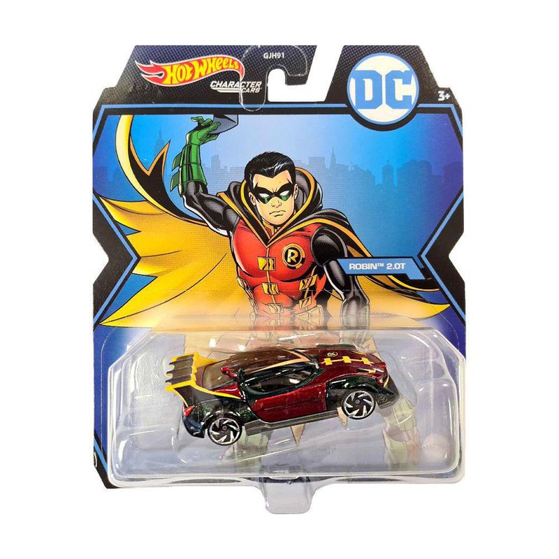 Hot-Wheels-DC-Comics-Carrinho-Robin---Mattel