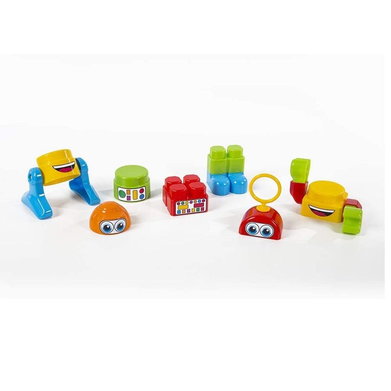 Blocos-M-Bricks-Robots-16-Pecas---Maral