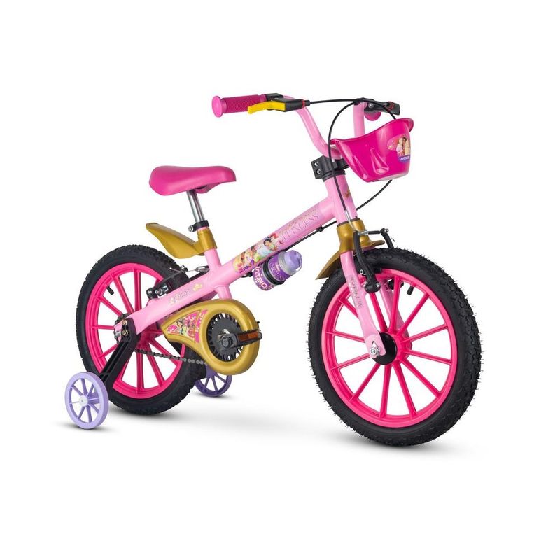 Bicicleta-Aro-16-Princesas-Disney---Nathor