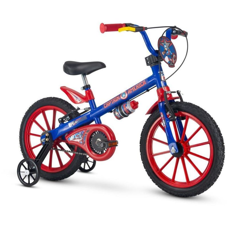 Bicicleta-Aro-16-Capitao-America---Nathor