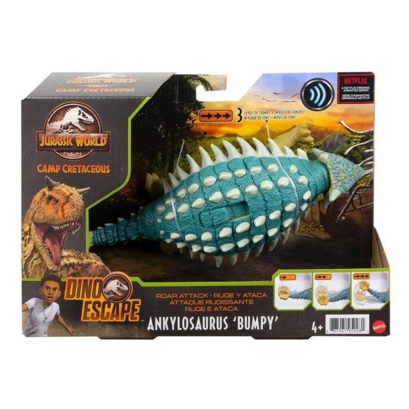 Figura-Jurassic-World-Com-Som-Ankylosaurus-30-Cm---Mattel