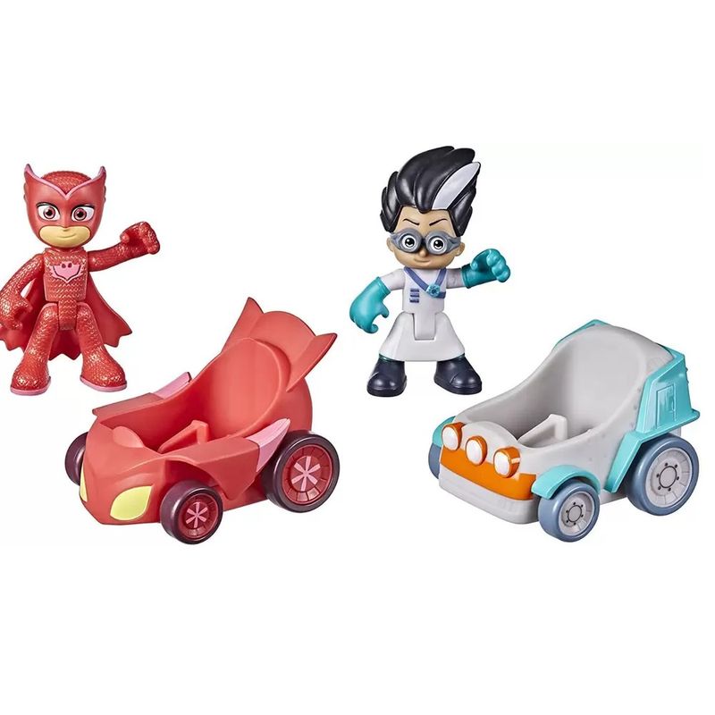 PJ-Maks-Veiculos-de-Acao-Corujita-e-Romeo---Hasbro