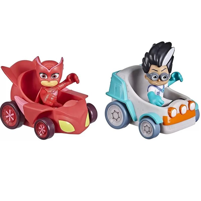 PJ-Maks-Veiculos-de-Acao-Corujita-e-Romeo---Hasbro