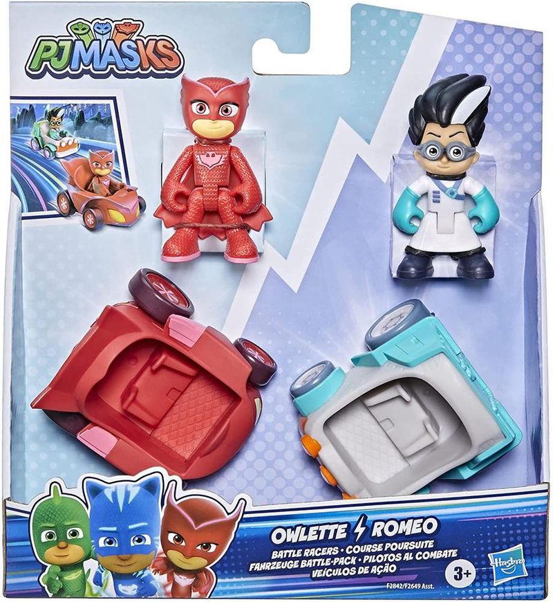 PJ-Maks-Veiculos-de-Acao-Corujita-e-Romeo---Hasbro
