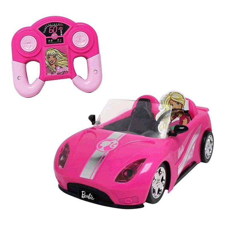 Barbie Carrinho Controle Remoto Fashion Driver - Candide - Loja ToyMania