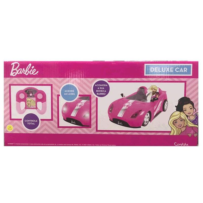 Carro Controle Remoto 7 Funções Barbie Style Car - Candide