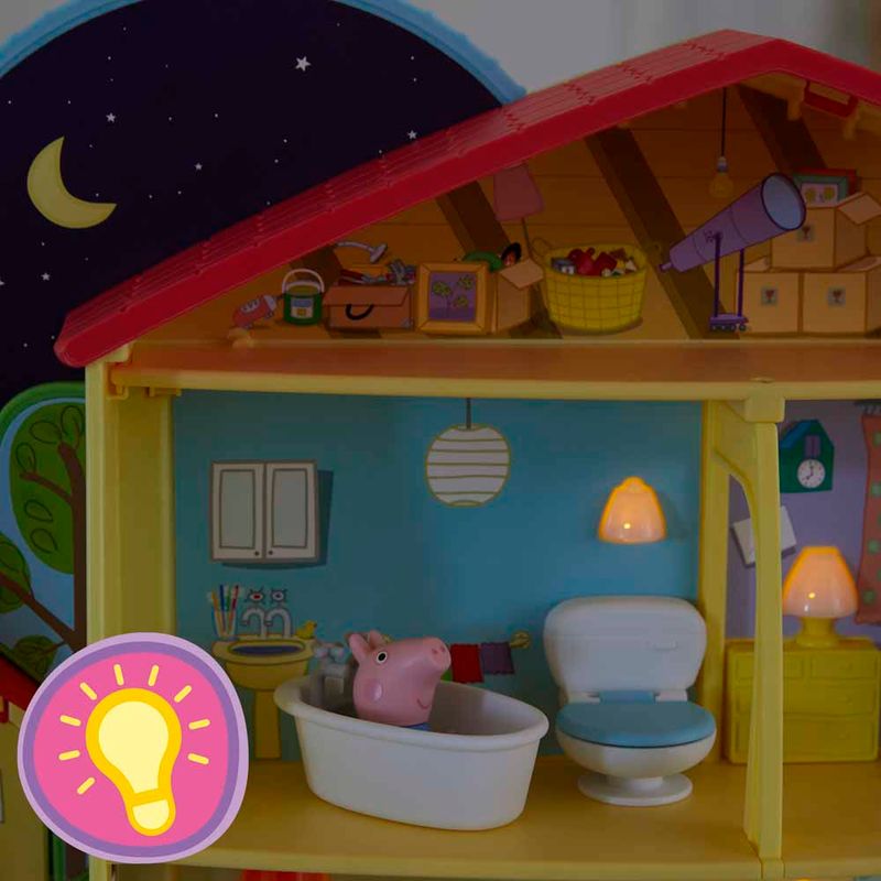 Casa da Peppa Brinquedo Peppa Pig's House Peppa La Cerdita Toys BR 