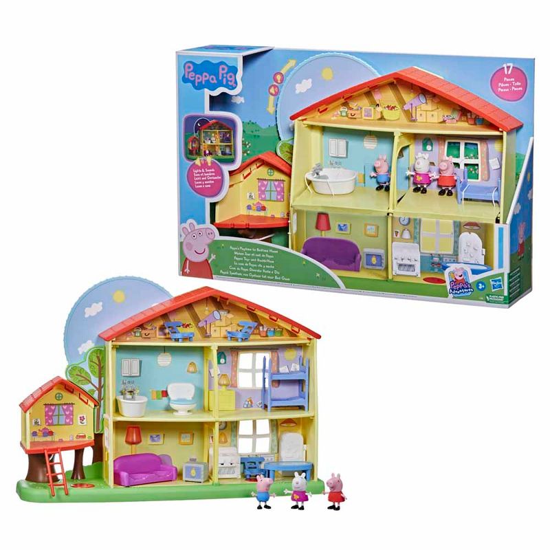 Casa da Peppa Brinquedo Peppa Pig's House Peppa La Cerdita Toys BR 