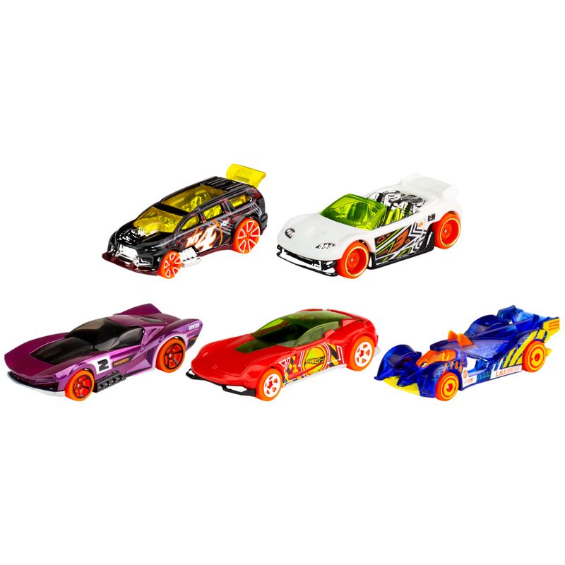 Hot-Wheels-Pack-5-Carros-Action---Mattel